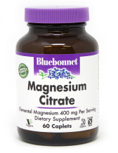 Bluebonnet Magnesium Citrate, 60 Caplets